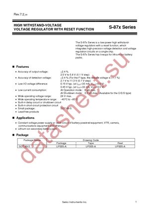 S-873023BUP-AECT2G datasheet  